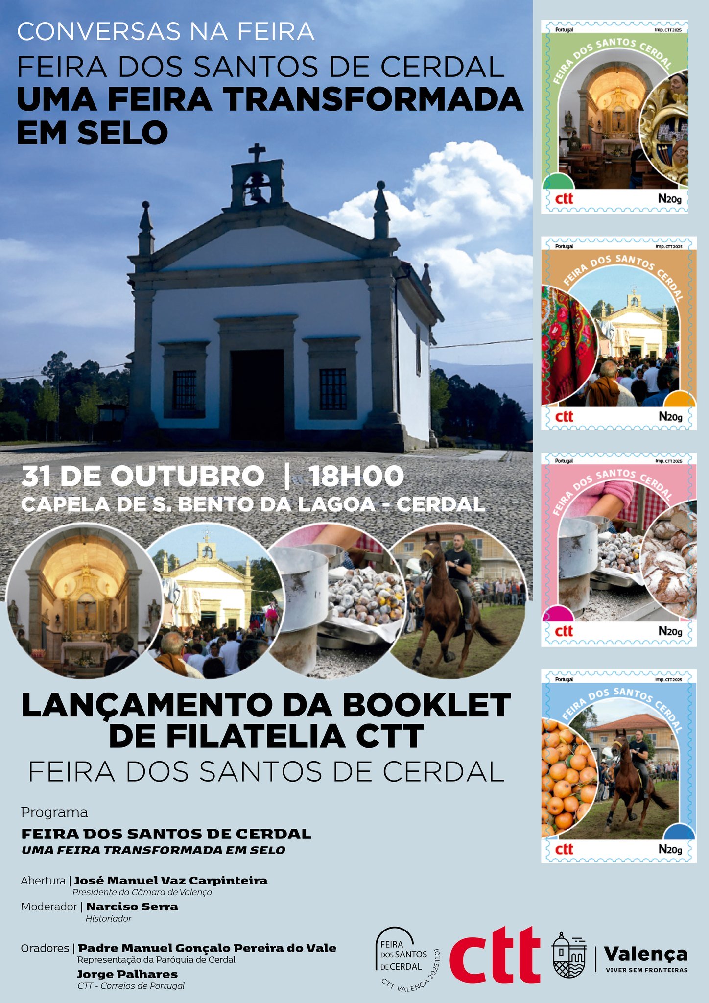 Conversas na Feira "A Feira dos Santos de Cerdal uma Feira Transformada em Selo"