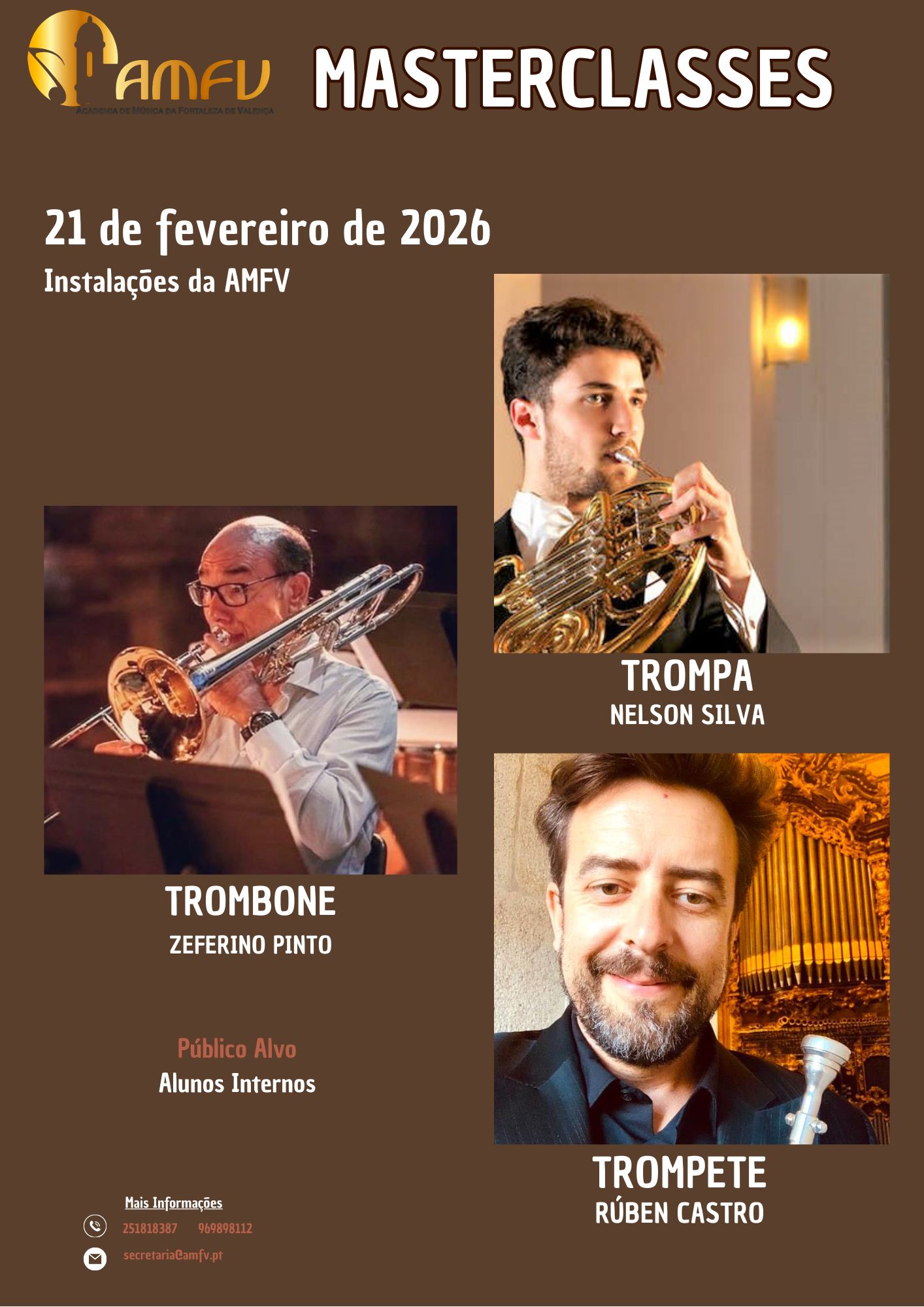 Masterclasses na Academia de Música