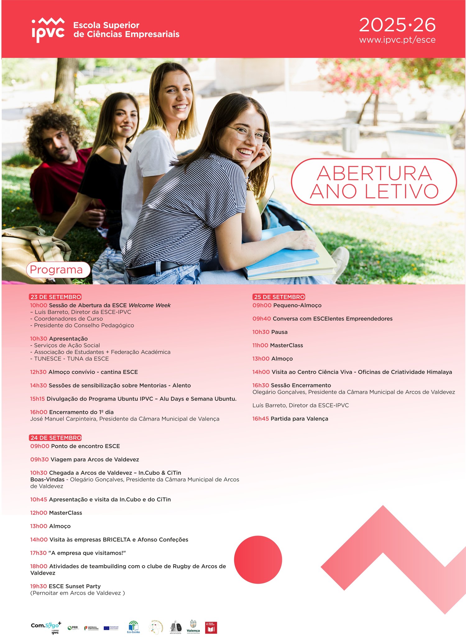 Abertura Novo Ano ESCE Valença