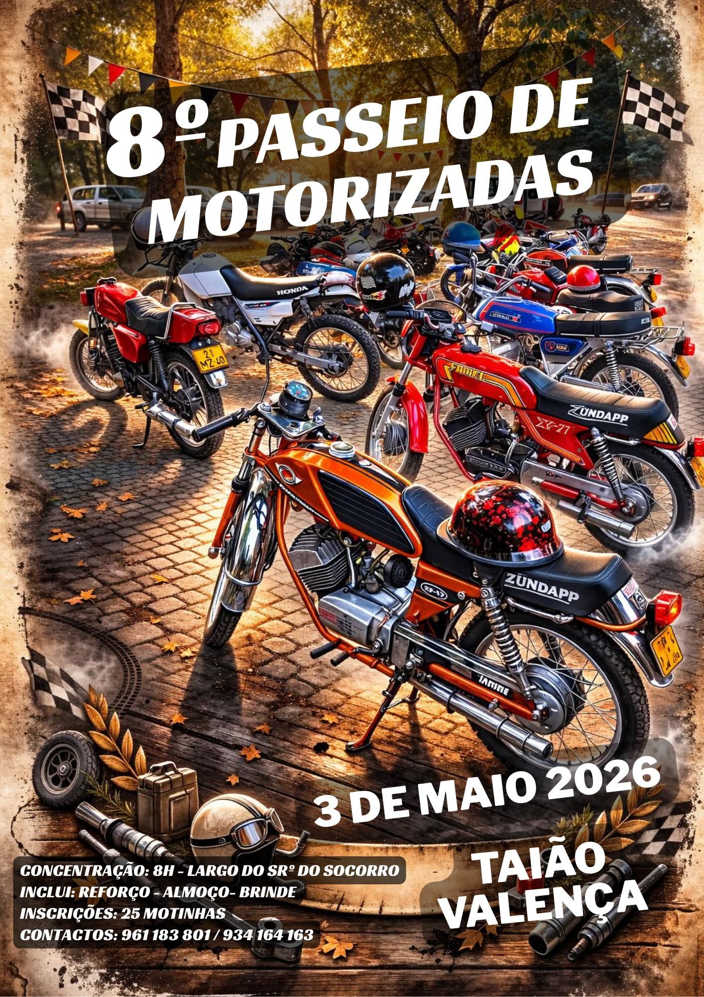 8º Passeio de Motorizadas de Taião